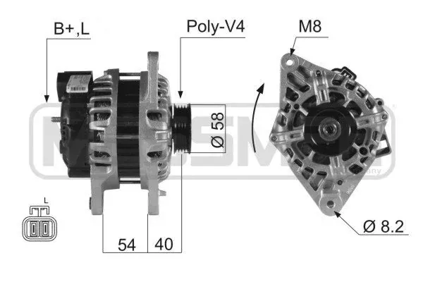 Alternador 210022A ERA