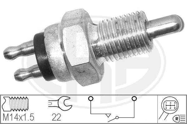 330232 ERA interruptor, piloto de marcha atrás