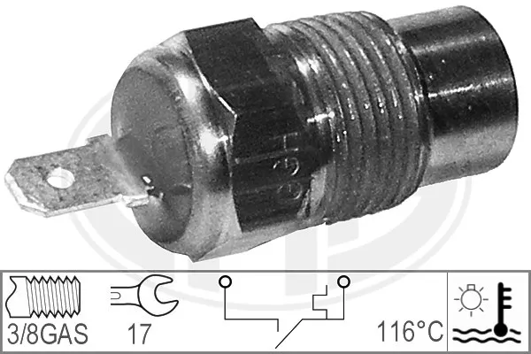Sensor de temperatura 330680 ERA
