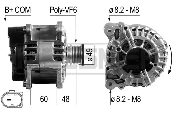 Alternador 210706A ERA
