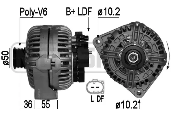 Alternador 209049A ERA
