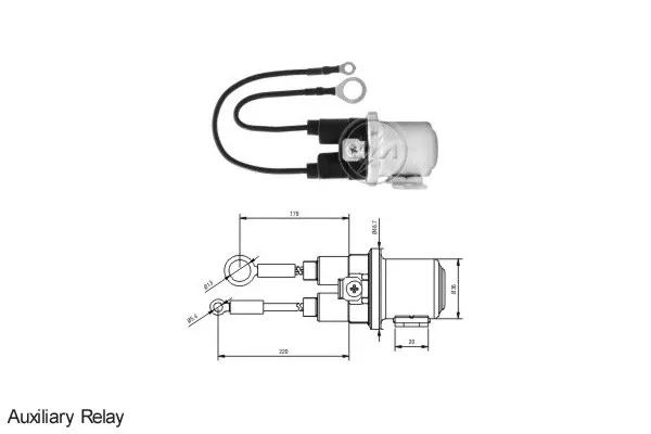 Solenoide de arranque ZM8408 ERA