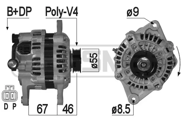 Alternador 209310A ERA