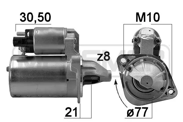 Motor de arranque 221027 ERA