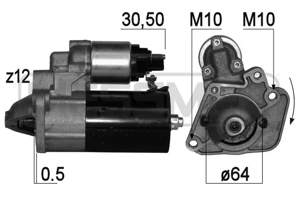 Motor de arranque 220816 ERA