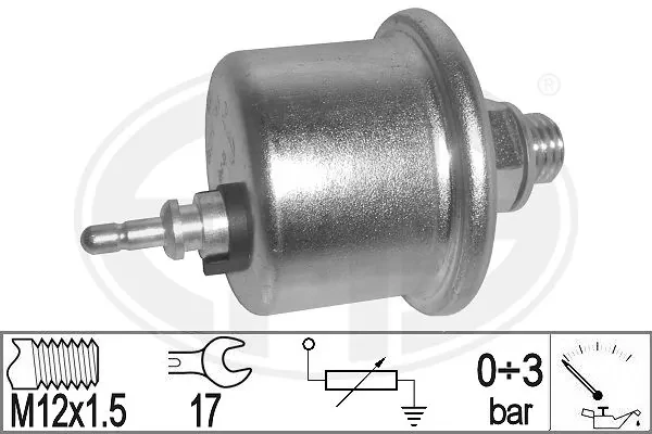 330913 ERA indicador, presión del aceite