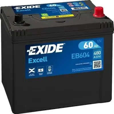 Batería de arranque EXIDE EB604