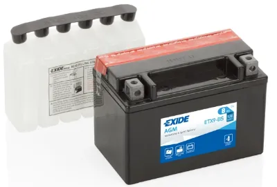 Batería de arranque EXIDE ETX9BS