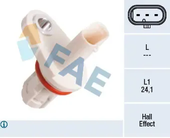 Sensor de posición del árbol de levas FAE 79396