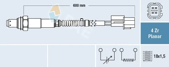 Sonda lambda 77655 FAE