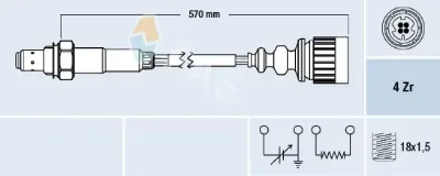 Sonda Lambda FAE 77173
