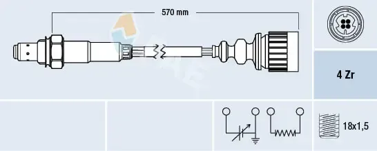 Sonda lambda 77173 FAE