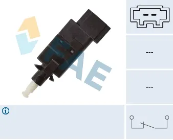 Interruptor de luz de freno 24592 FAE