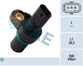 Sensor de árbol de levas 79387 FAE