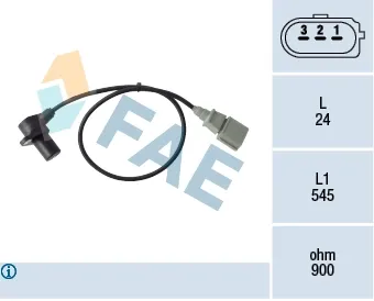 Sensor de cigüeñal 79411 FAE