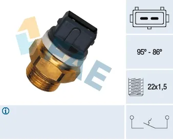 Sensor de temperatura 37570 FAE