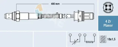 Sonda Lambda FAE 77251