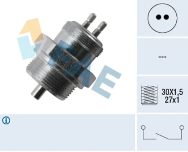 Interruptor, piloto de marcha atrás Volkswagen LT 28-46 II (2DA, 2DD, 2DH)