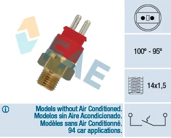 Sensor de temperatura 36250 FAE