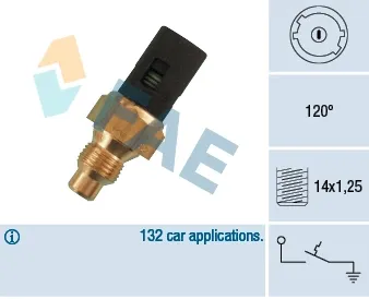 Sensor de temperatura 35250 FAE