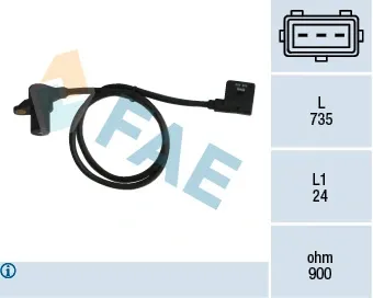 Sensor de posición del cigüeñal FAE 79038