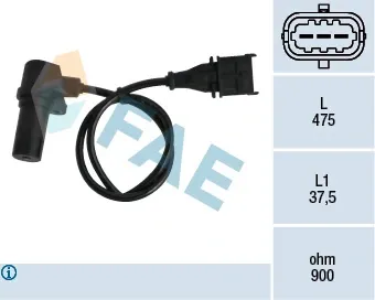 Sensor de cigüeñal 79060 FAE