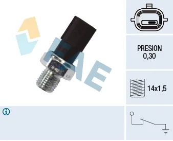 Sensor de presión de aceite 12703 FAE