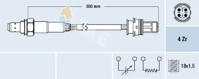 Sonda Lambda FAE 77243