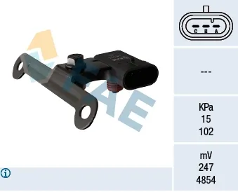 Sensor de presión del colector de admisión 15121 FAE