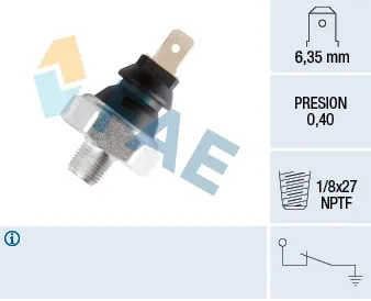 Sensor de presión de aceite 11280 FAE