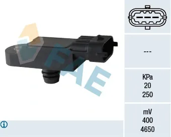Sensor de presión del colector de admisión 15067 FAE