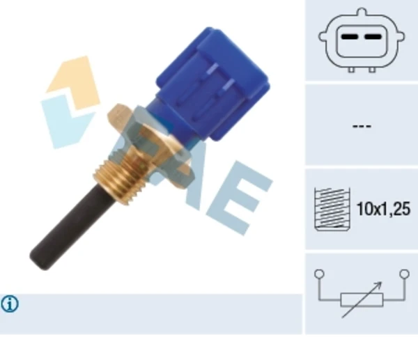Sensor, temperatura del aire de admisión FAE 33176