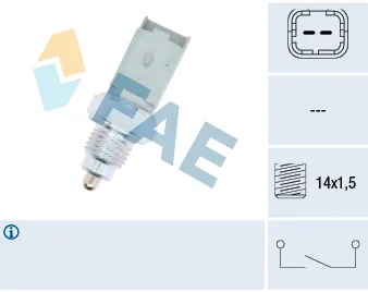 Sensor de marcha atrás 40491 FAE