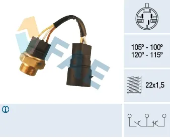 Sensor de temperatura 38220 FAE