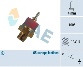 Sensor de temperatura 35770 FAE