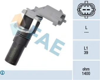 Sensor de posición del cigüeñal FAE 79182