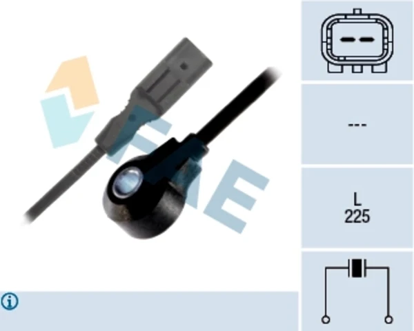 Sensor de detonaciones Peugeot Expert TEPEE (VF3V)