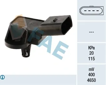 Sensor de presión del colector de admisión 15033 FAE