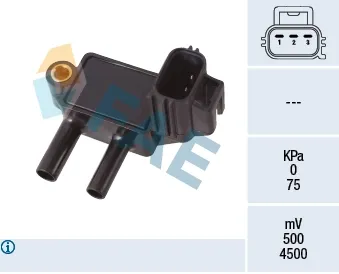 Sensor de presion gases de escape 16118 FAE