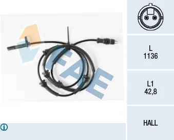 Sensor ABS 78159 FAE