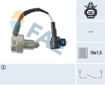 Sensor de marcha atrás 40842 FAE