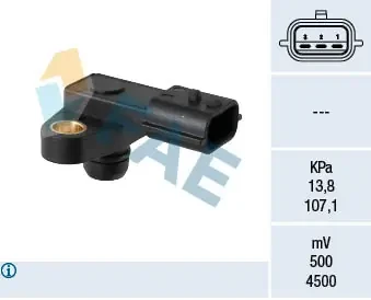 Sensor, presión colector de admisión 15217 FAE