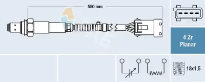 Sonda Lambda FAE 77410