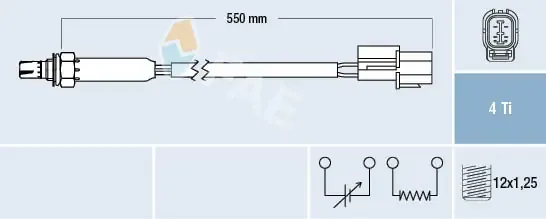 Sonda lambda 77350 FAE