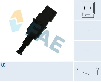 Interruptor de luz de freno 24490 FAE