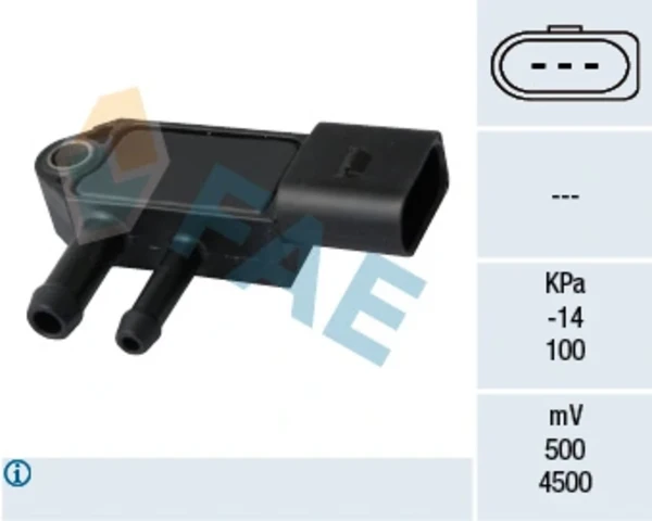 16109 FAE sensor de presion de escape