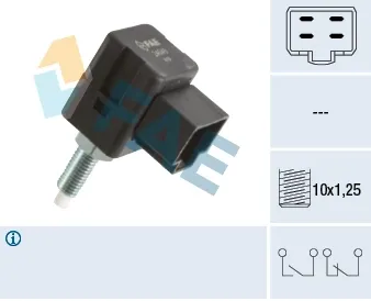 Interruptor de luz de freno 24545 FAE