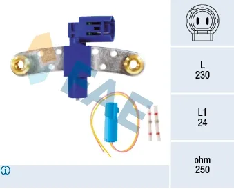 Sensor de cigüeñal 79320 FAE
