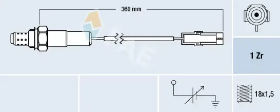 Sonda lambda 77101 FAE