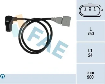 Sensor de posición del cigüeñal FAE 79059